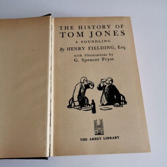1950s History of Tom Jones by Henry Fielding, British Novel Comic Foundling - Picture 4 of 9